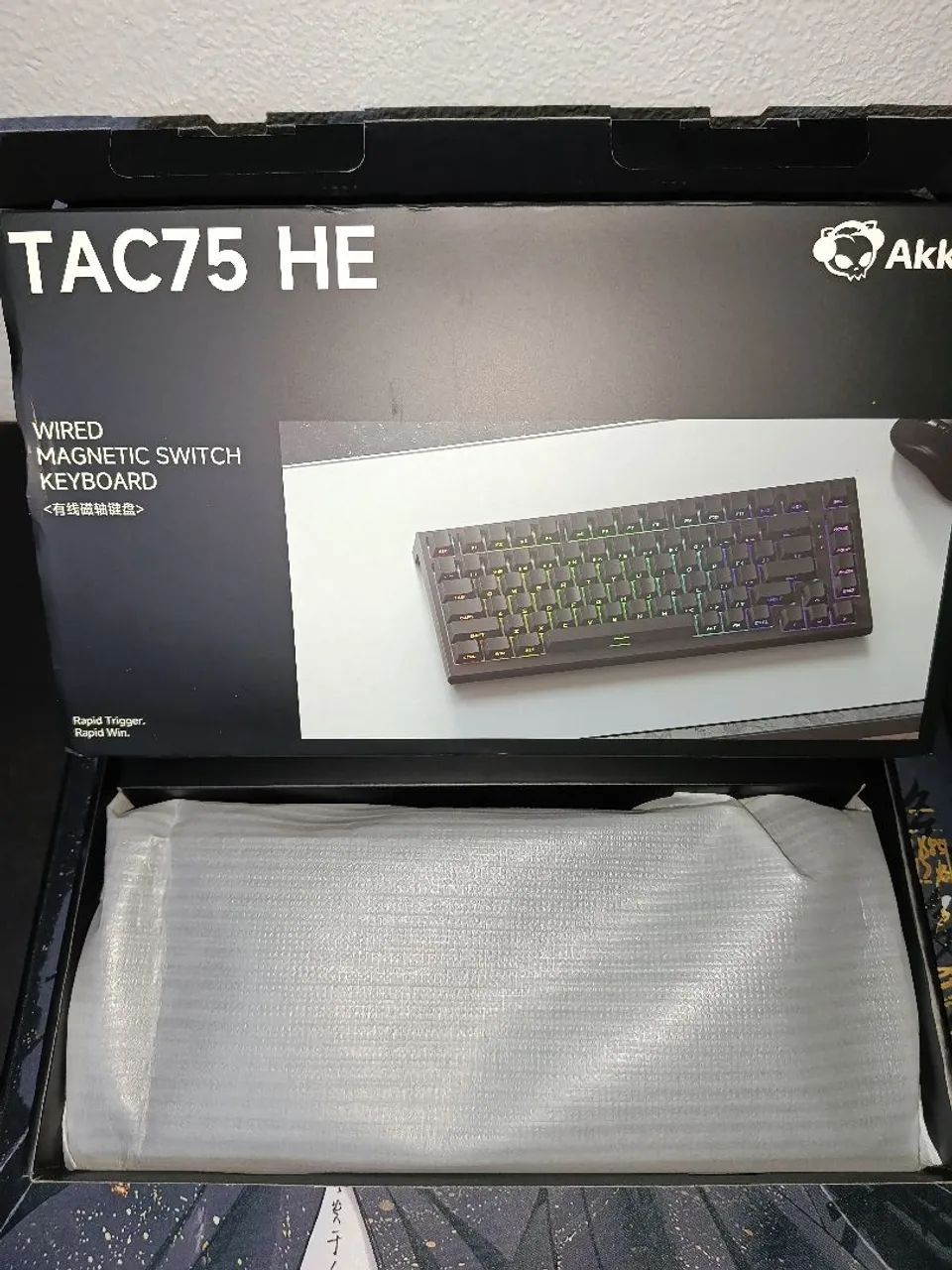 Teclado Akko TAC75 HE Magnético 75% - Rapid Trigger - 8K - Foto 2