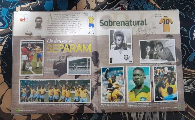 Album Brasil de Todas as Copas (Panini 2013) Completo  - Foto 3
