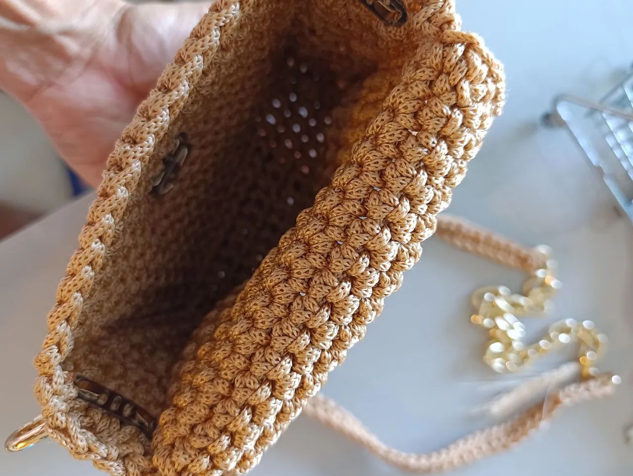 Bolsa de crochê  - Foto 4