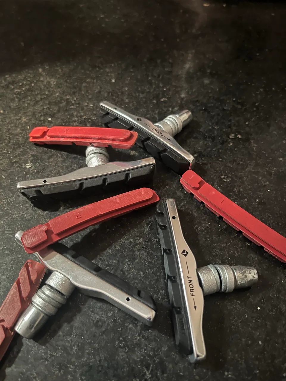 Freio V-brake GTS com refil  - Foto 3