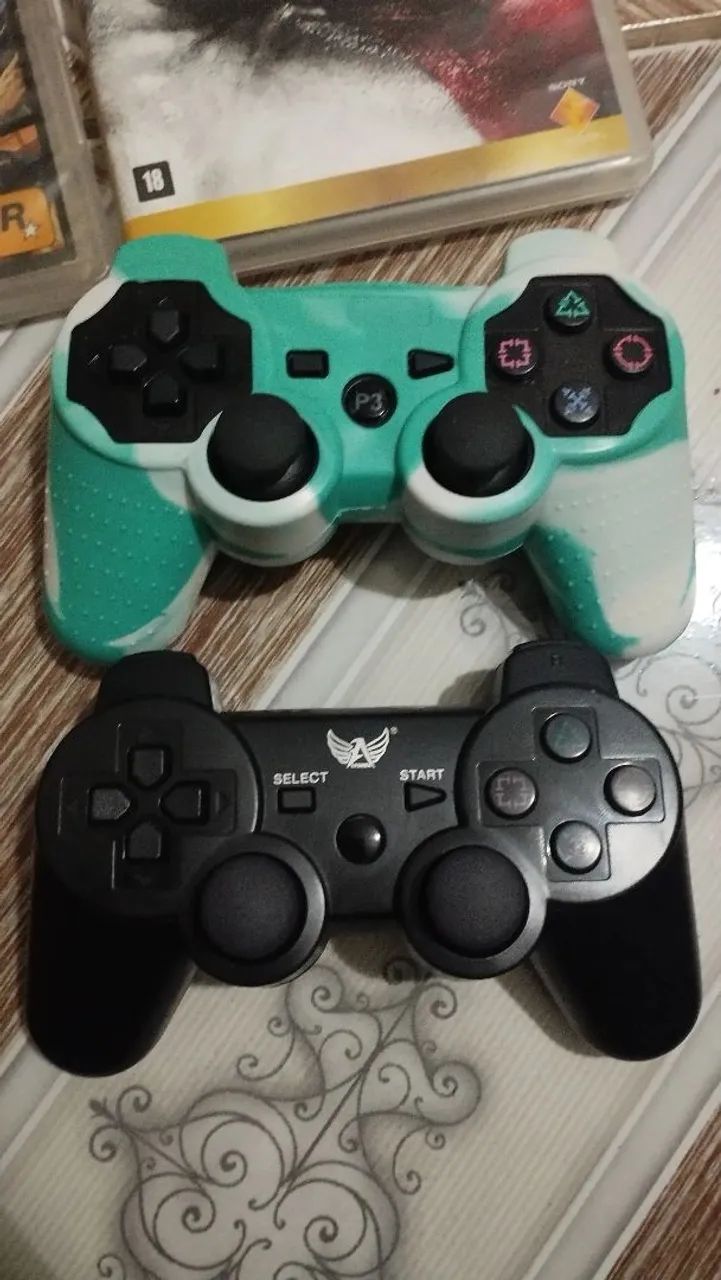 Ps3 slim,  com desbloqueio hen - Foto 2