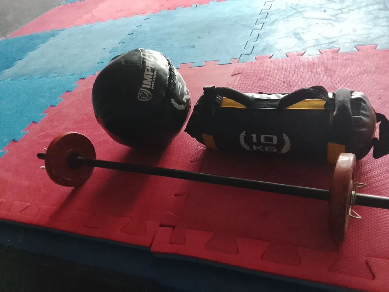 Kit treinar em casa. 