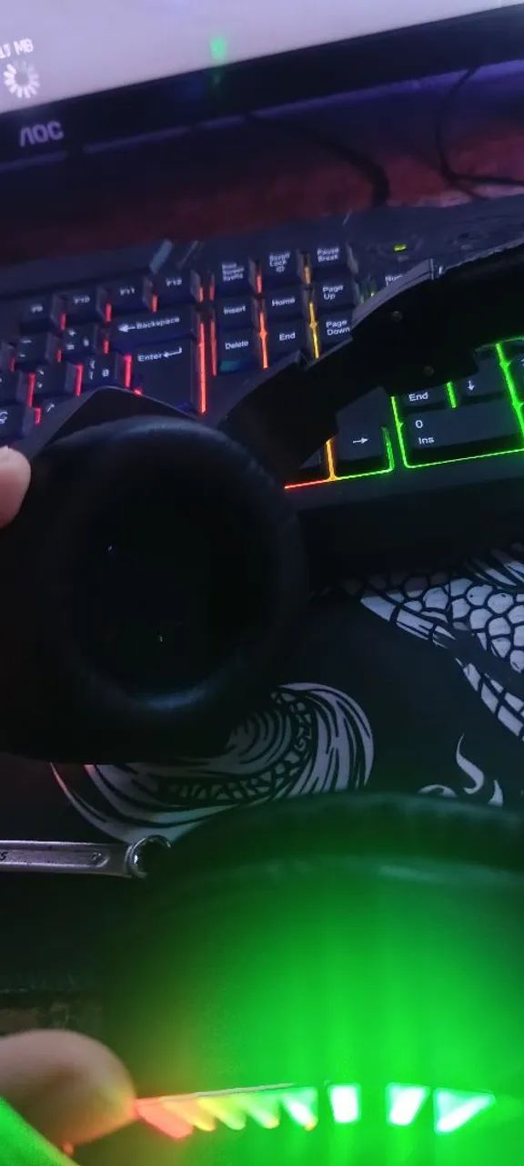 HEADSET NOVO COM MICROFONE  - Foto 2