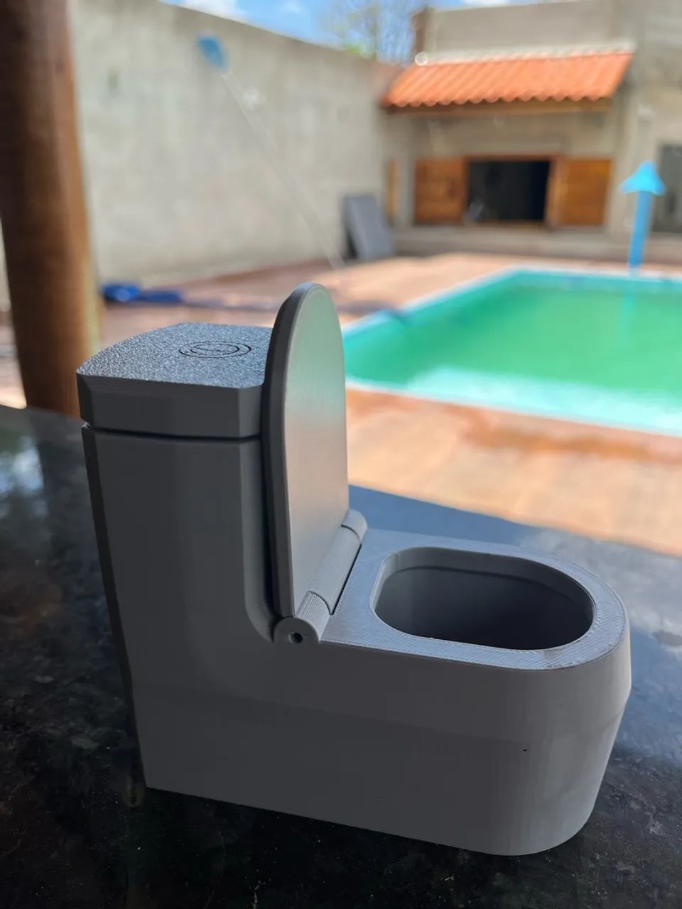 Cinzeiro Privada 3D  - Foto 4