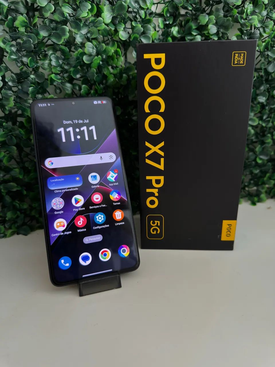 Celular poco x7 pro todo original completo sem detalhes aceito trocas  - Foto 2