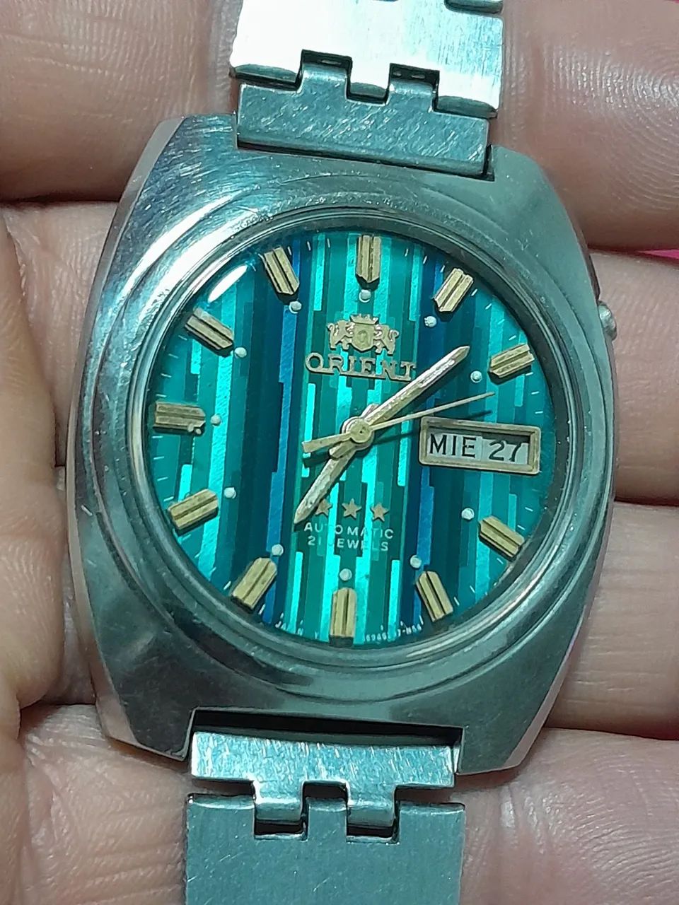 RELÓGIO ORIENT AUTOMÁTICO VINTAGE  - Foto 3