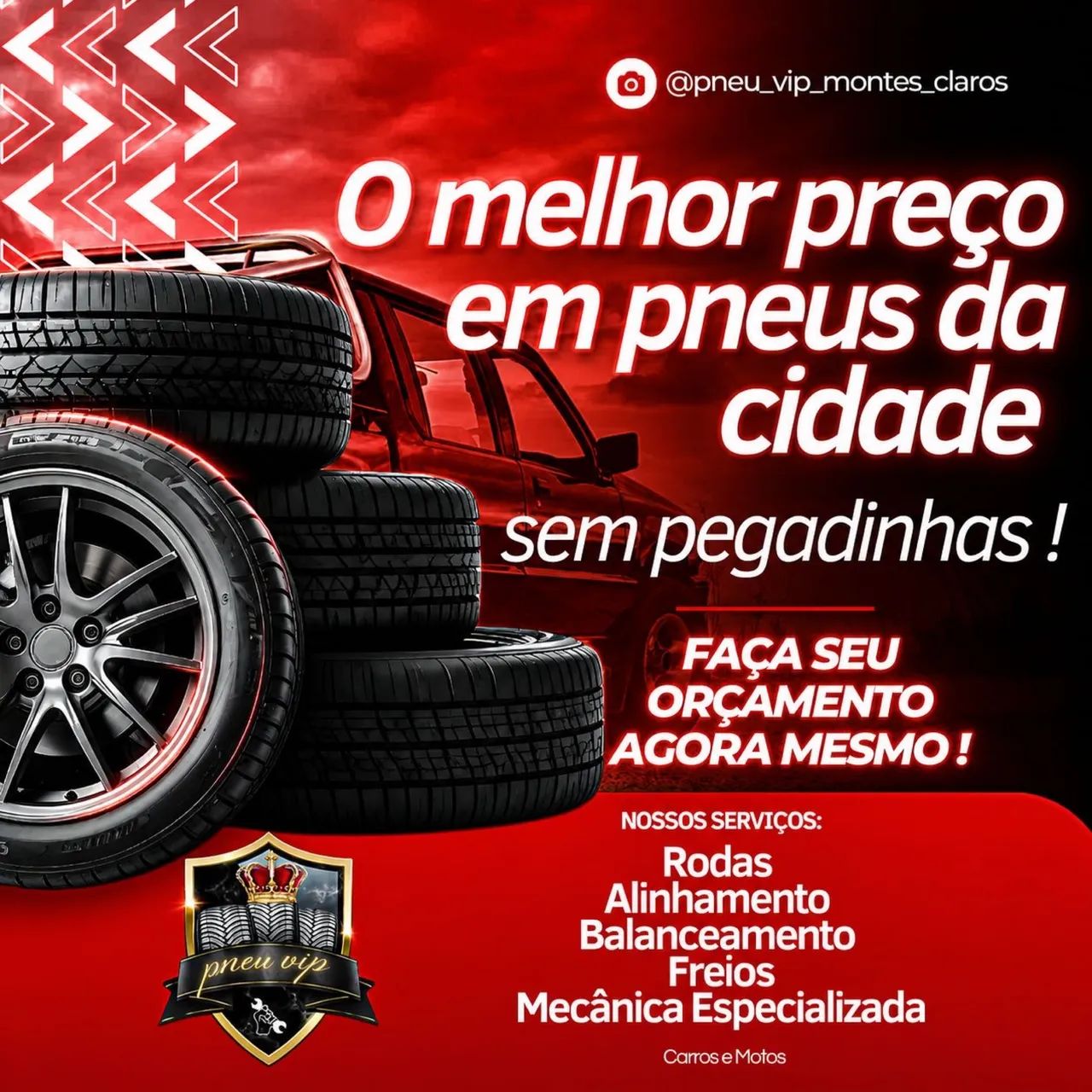 O MELHOR PREÇO EM PNEUS DA CIDADE  - Foto 3
