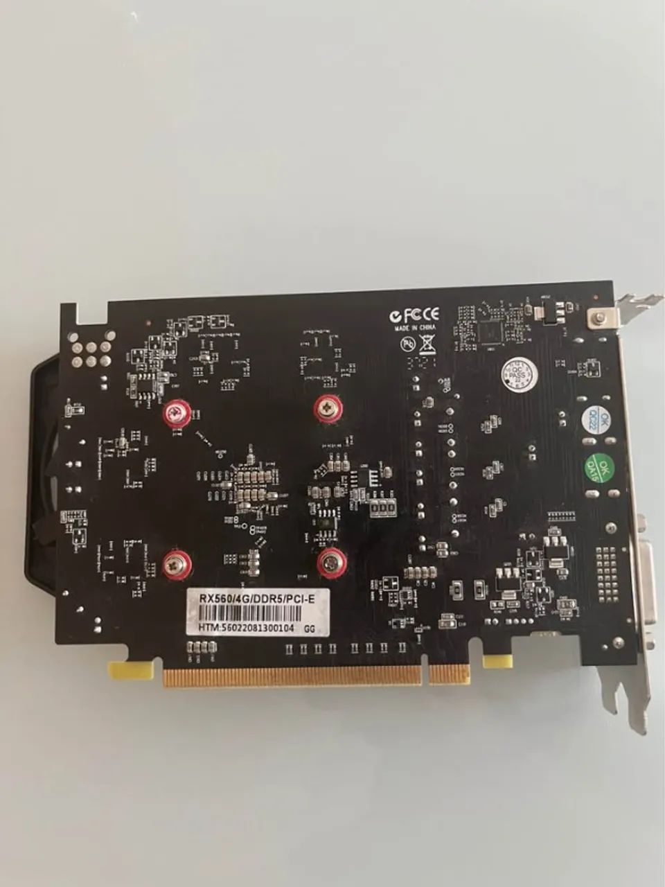 Placa de video AMD RX 560 4gb GDDR5 - Foto 2