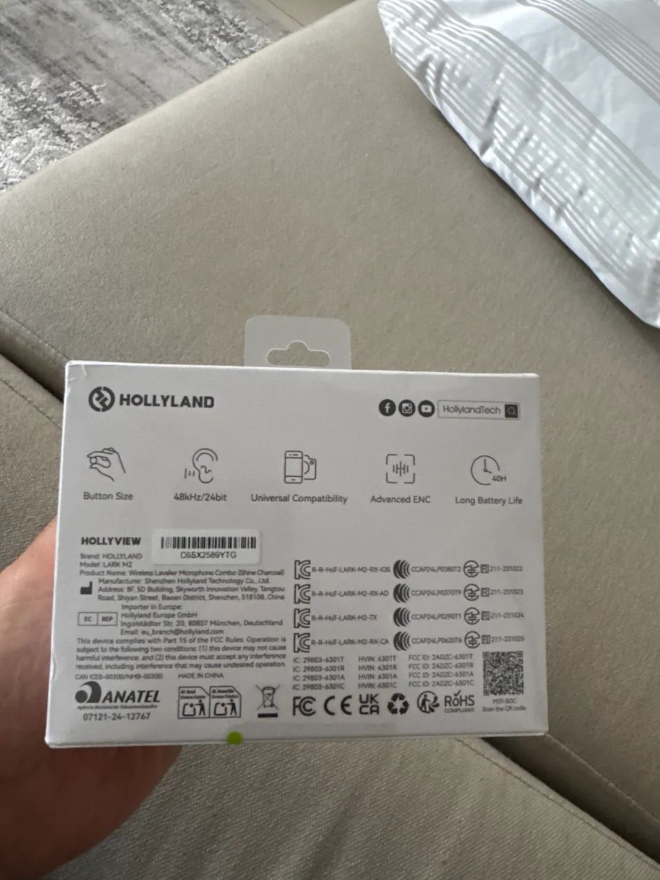 Microfone Lark m2 - Foto 2