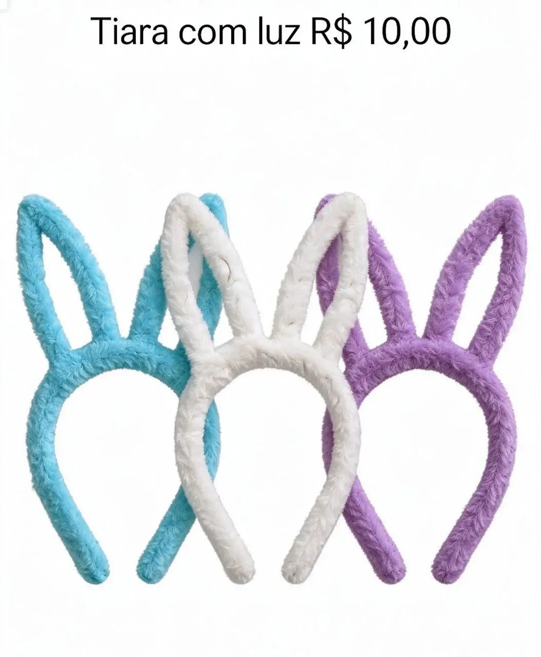 Tiara com luz 