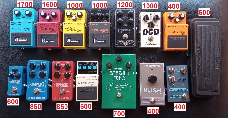Pedal Overdrive Demonfx Gravity (TS-10 e Klon Centaur