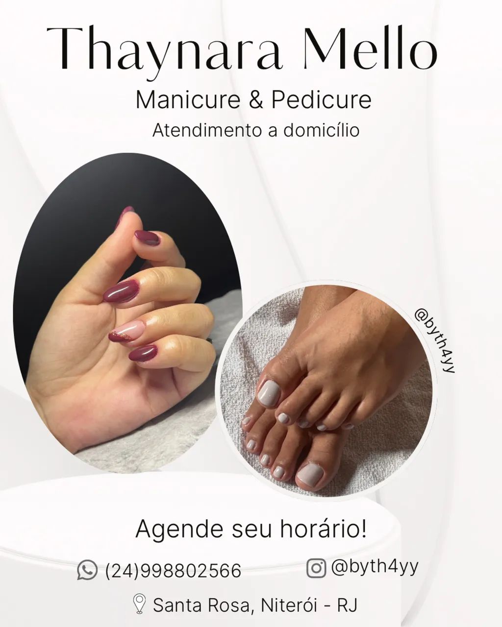 Manicure & Pedicure a domicílio 