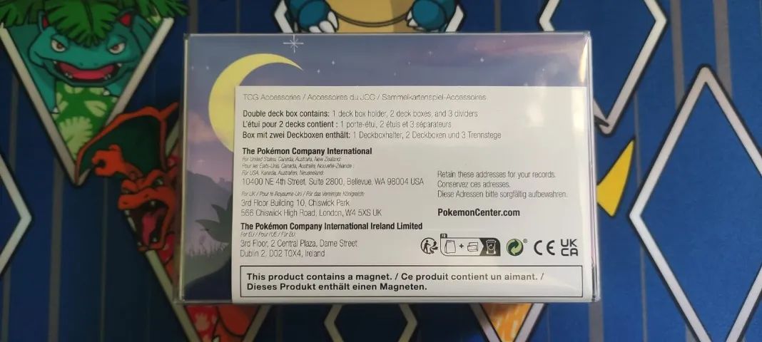 Deckbox dupla Pokémon TCG - Umbreon e Eevee - Foto 4