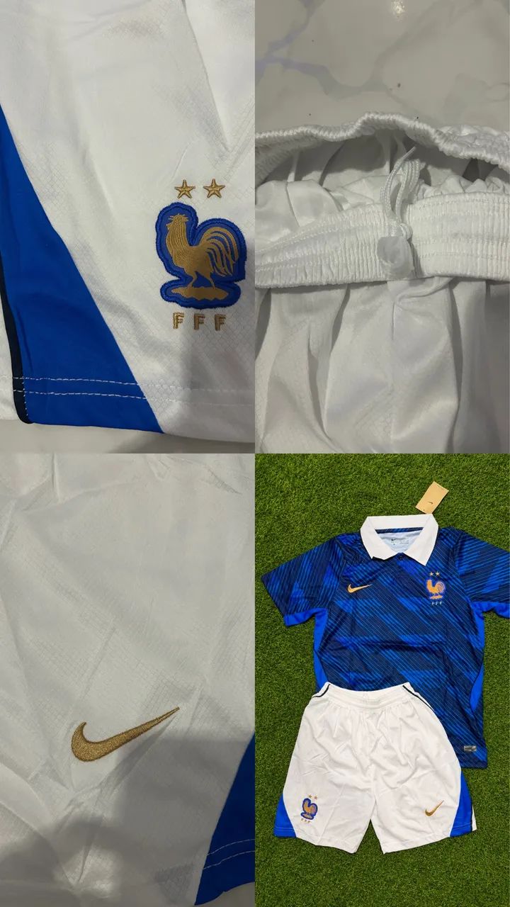 CONJUNTO FRANÇA 26 - LER DESCRIÇÃO!!! - Foto 4
