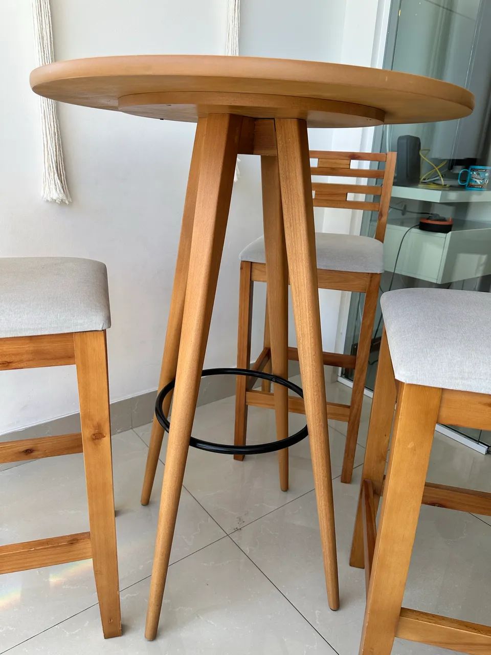 Mesa com cadeira para varanda - Foto 3