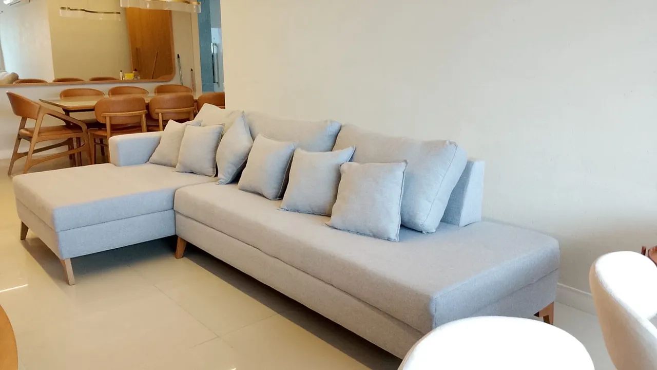 Sofa fino acabamento 3 metros  - Foto 3