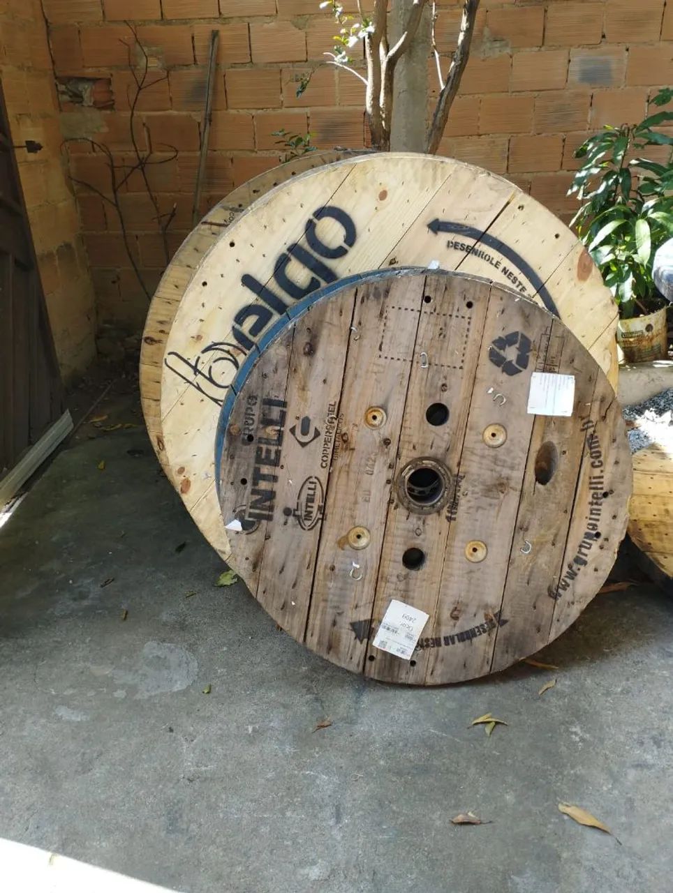 Tampo de Carretel para fazer Mesas - Foto 2