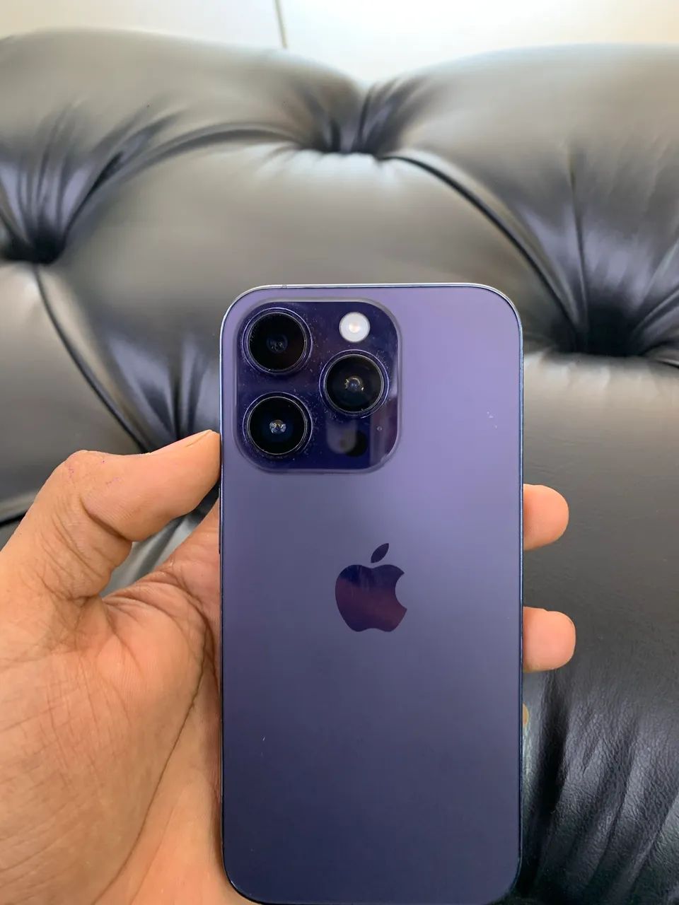 IPHONE 14 PRO EM OTIMO ESTADO, COM 128 GIGAS E FACE ID FUNCIONANDO 