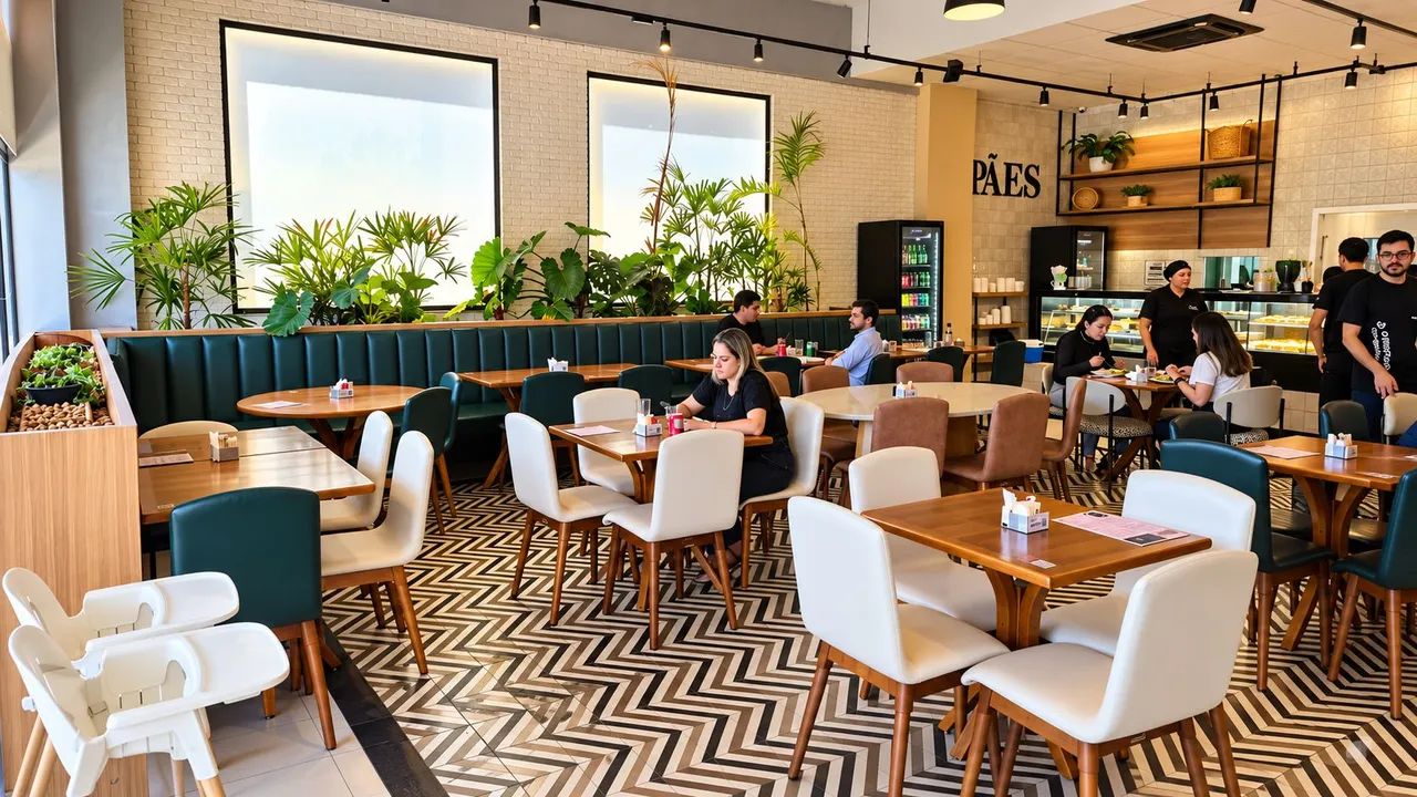 OPORTUNIDADE DE REPASSE - PADARIA/CAFETERIA/SELF-SERVICE COMPLETA - Foto 4