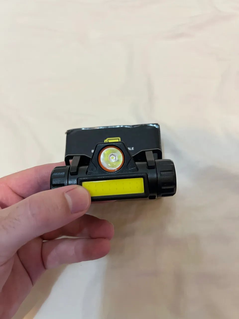 Luz de cabeça dois focos de luz - Foto 3