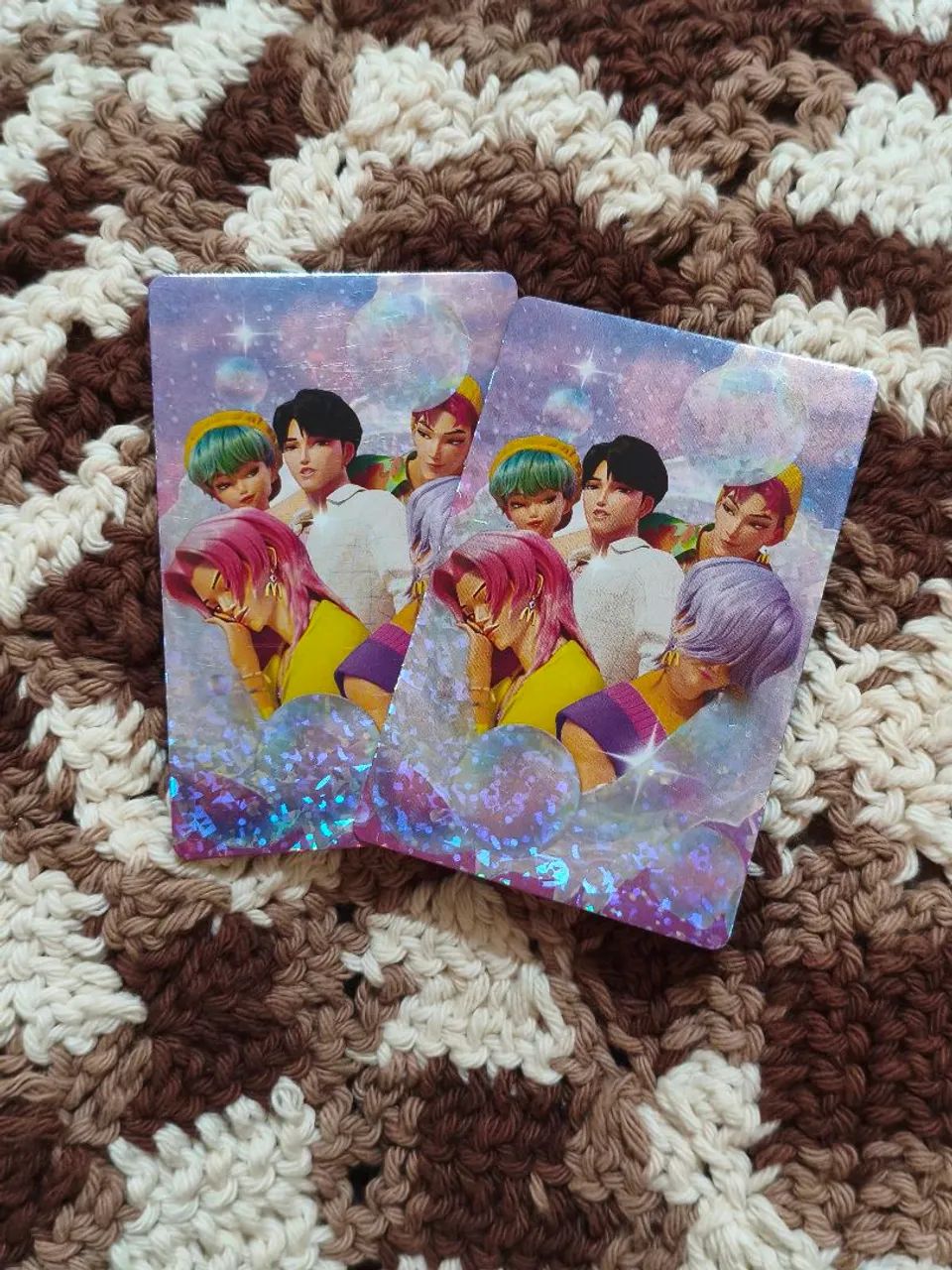 Photocard - Guerreiras do Kpop e Saja Boys em parceria com o MC. - Foto 5