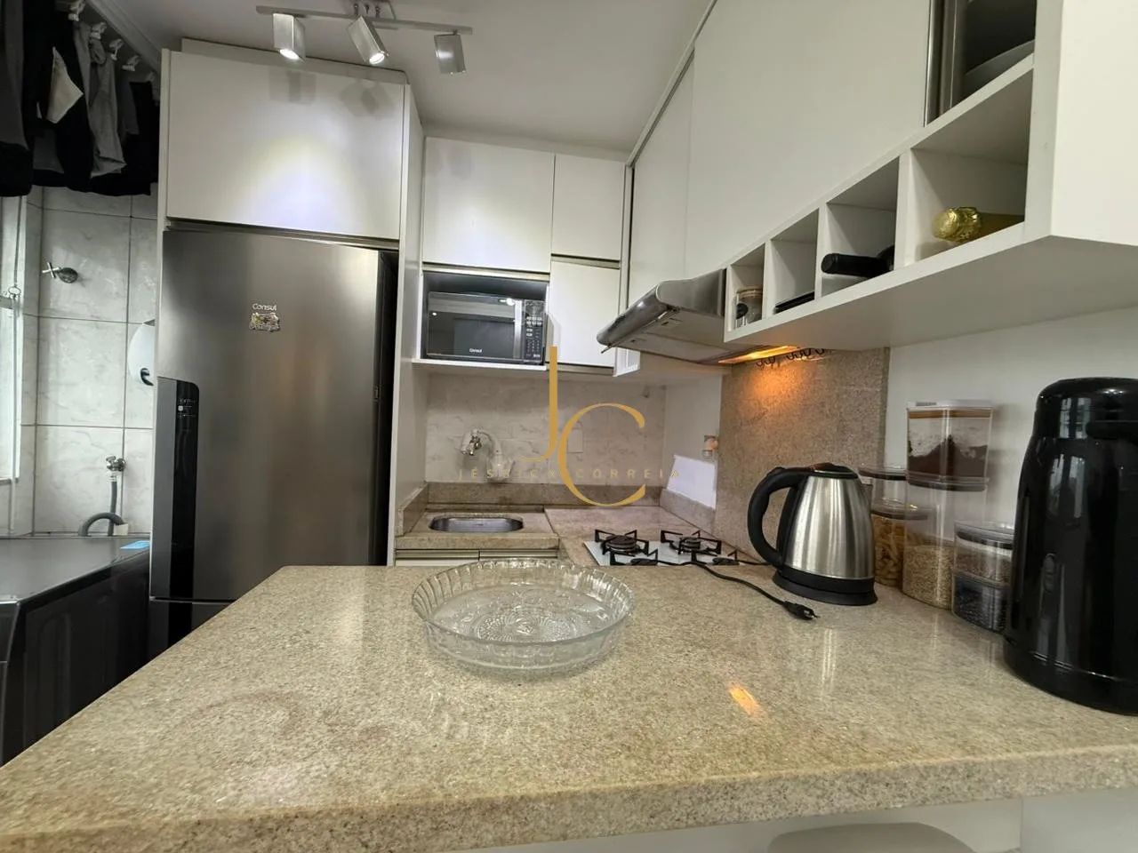 Apartamento semi mobiliado com 3 dormitórios no bairro Fundos em Biguaçu SC - Foto 2