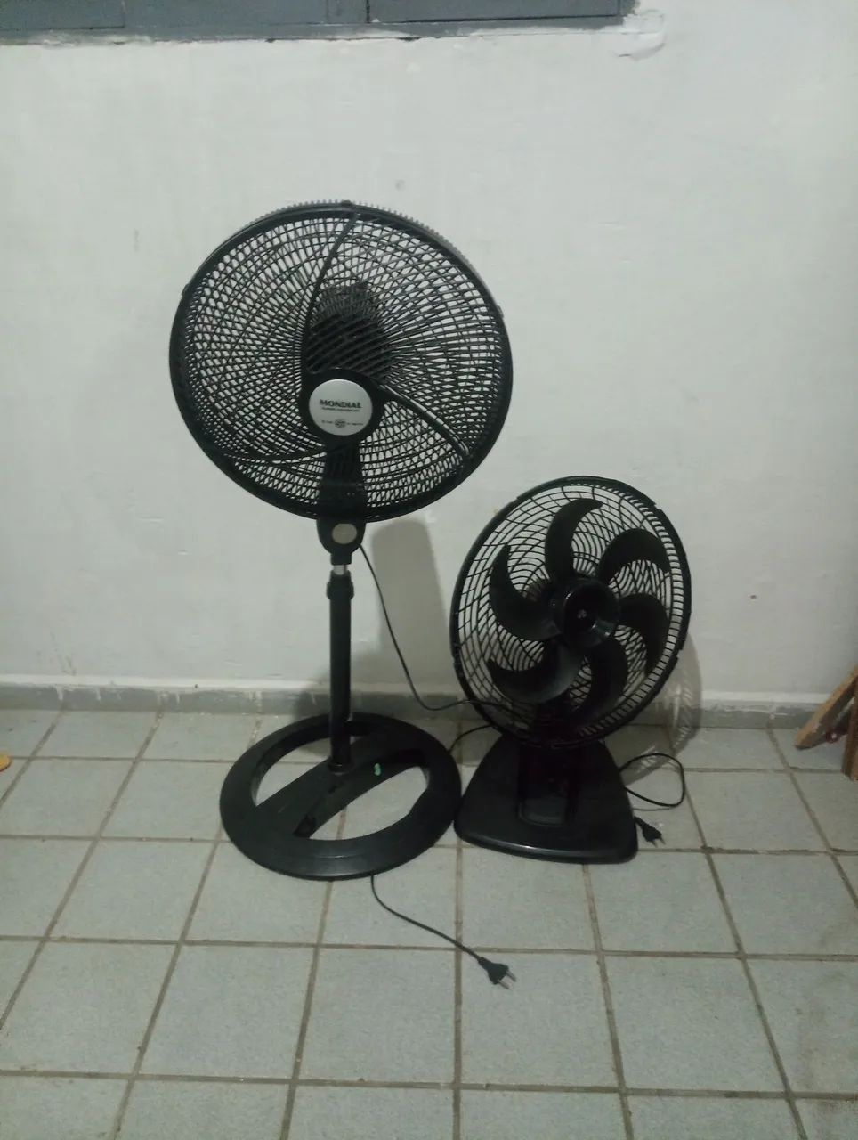 Ventilador quebrado 