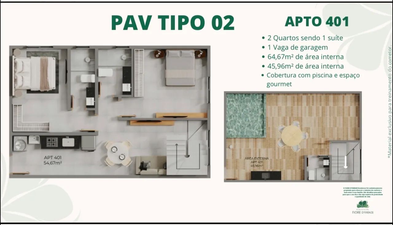 Apartamento Tipo Cobertura nos Bancários  - Foto 3