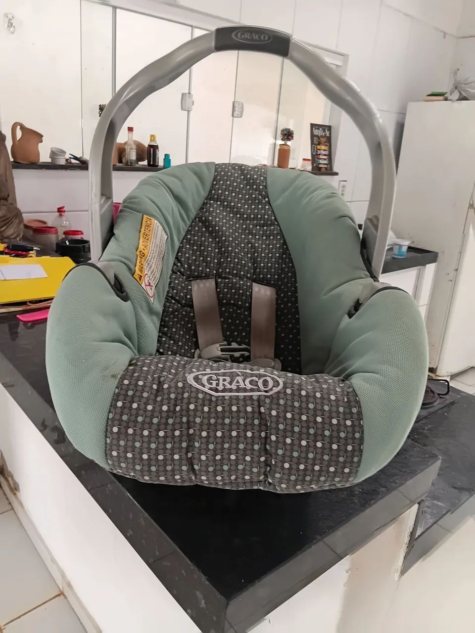 bebê conforto infantil marca graco  - Foto 3