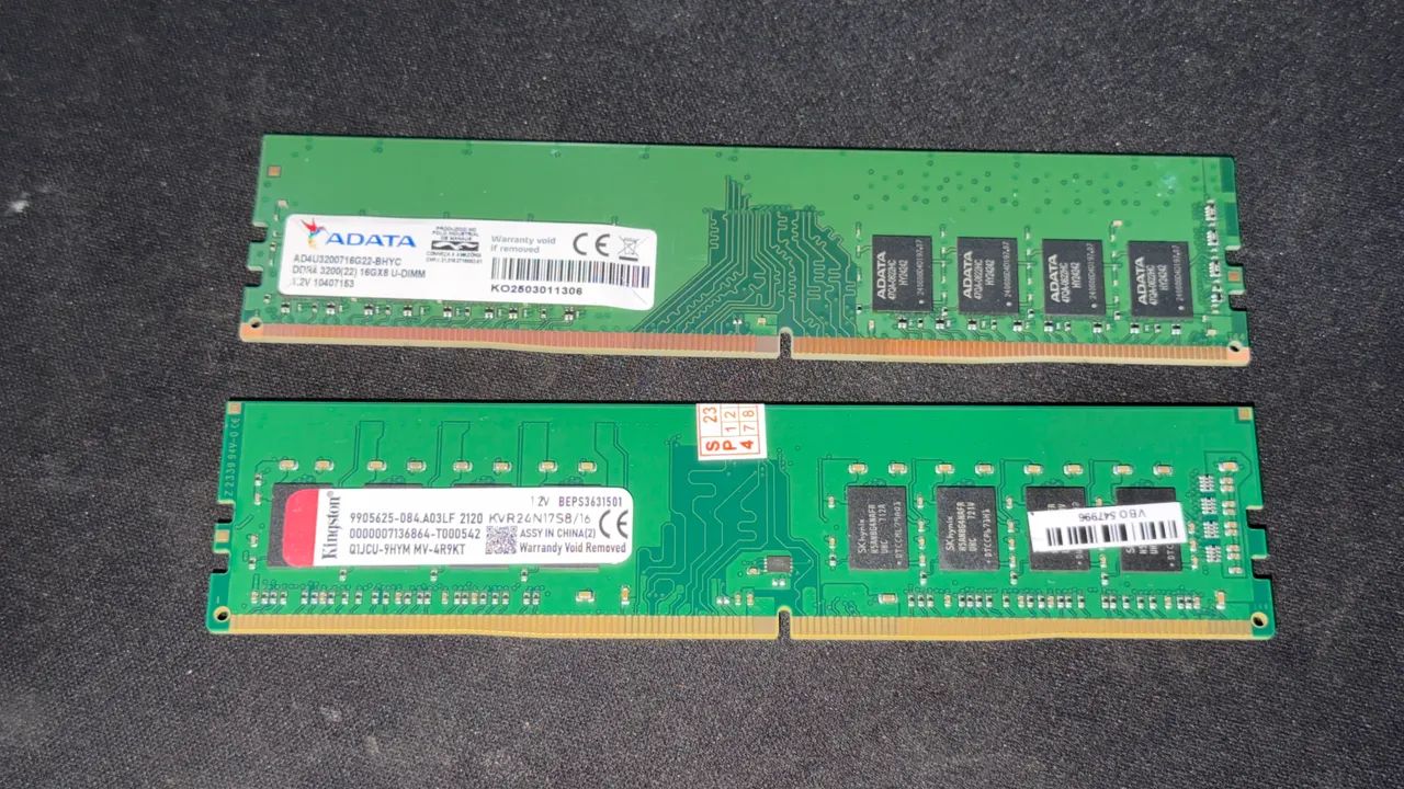 Kit Memória 32GB DDR4  zeradaaaa