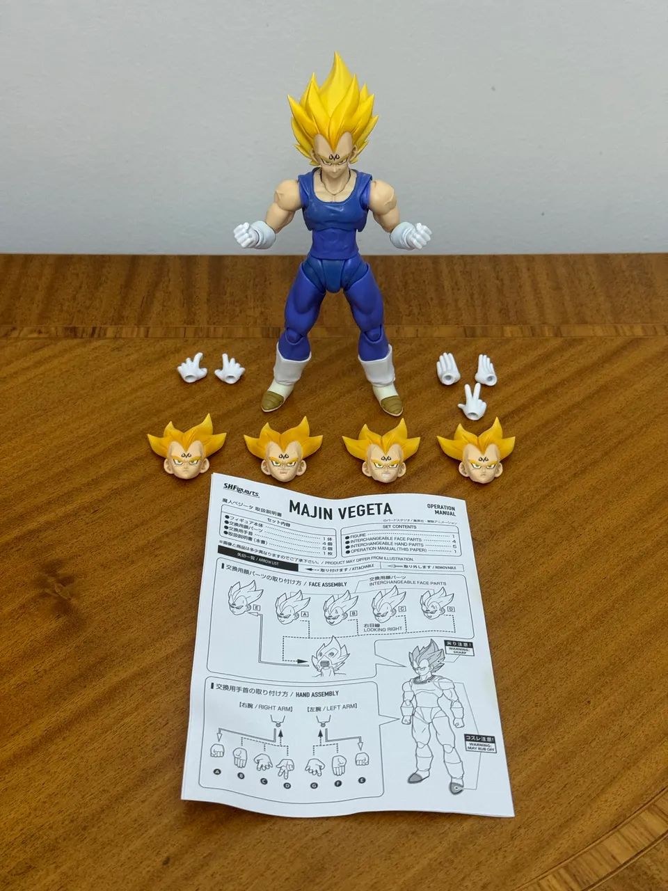 Majin Vegeta Sh Figuarts (shf) Bandai  - Foto 4