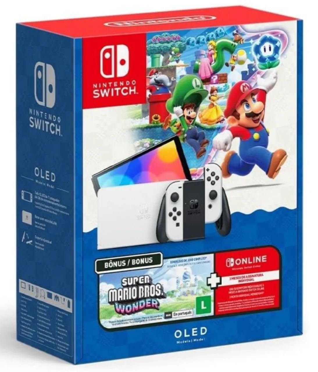 LACRADO] Nintendo Switch OLED + Super Mario Bros. Wonder