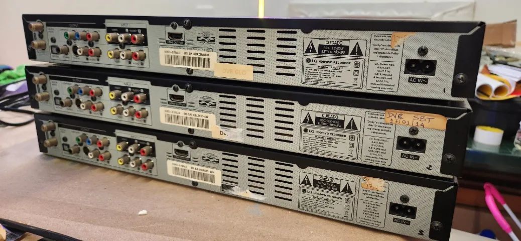 Dvr -gravador Dvd / Hdd LG Rh397h -160gb - DEFEITO - Foto 4