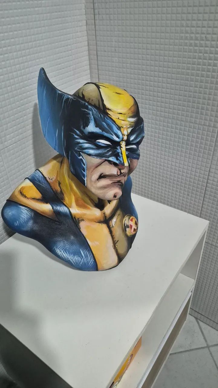 Busto wolverine 30x40cm aprox - Foto 2
