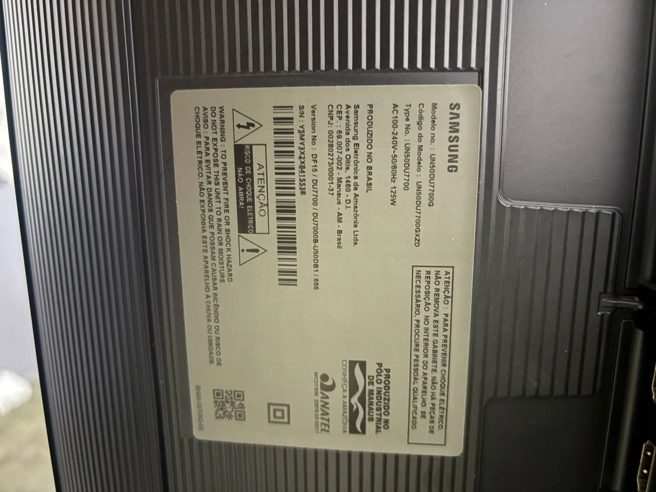 Televisão Samsung 50 polegadas 4K - Foto 4