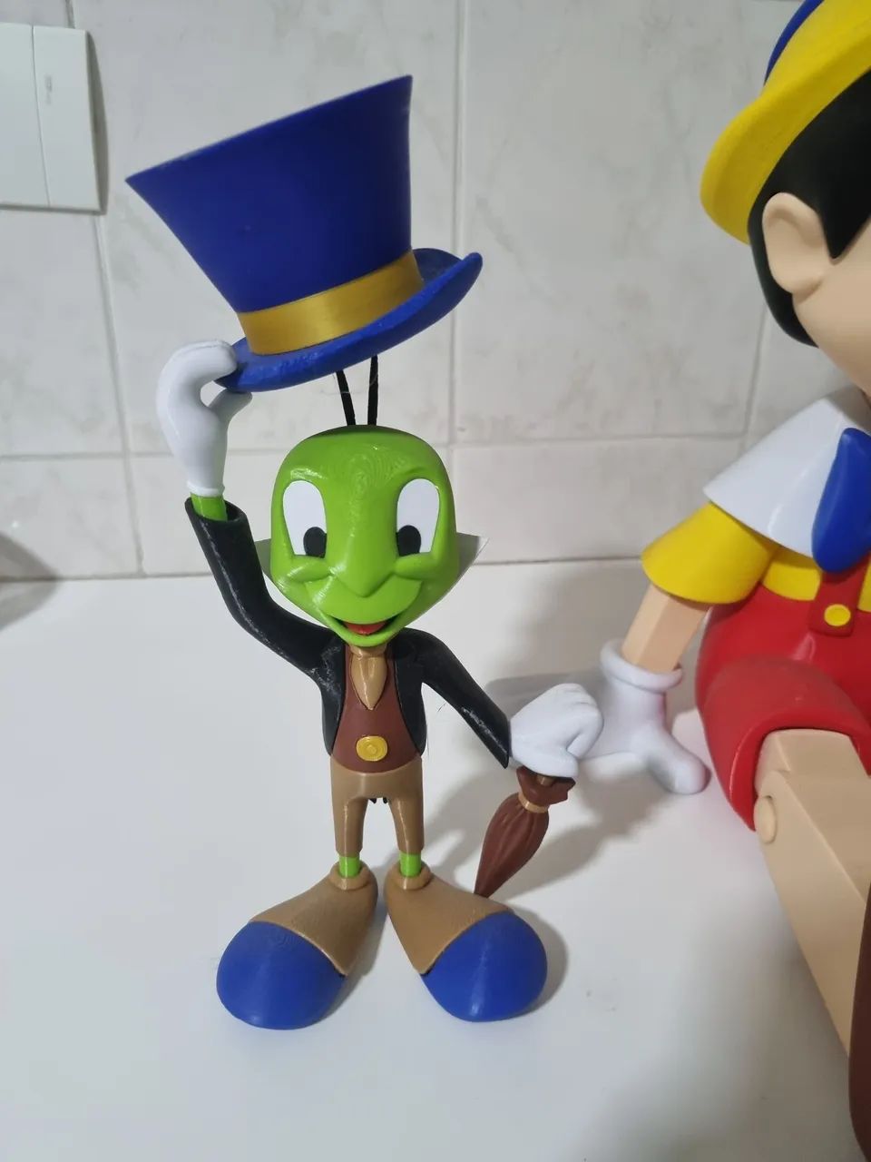 Boneco Pinoquio e Grilo Falante  - Foto 2