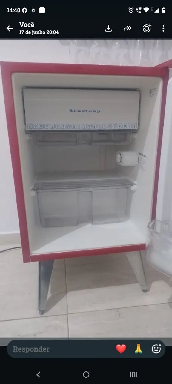 vendo frigobar retro