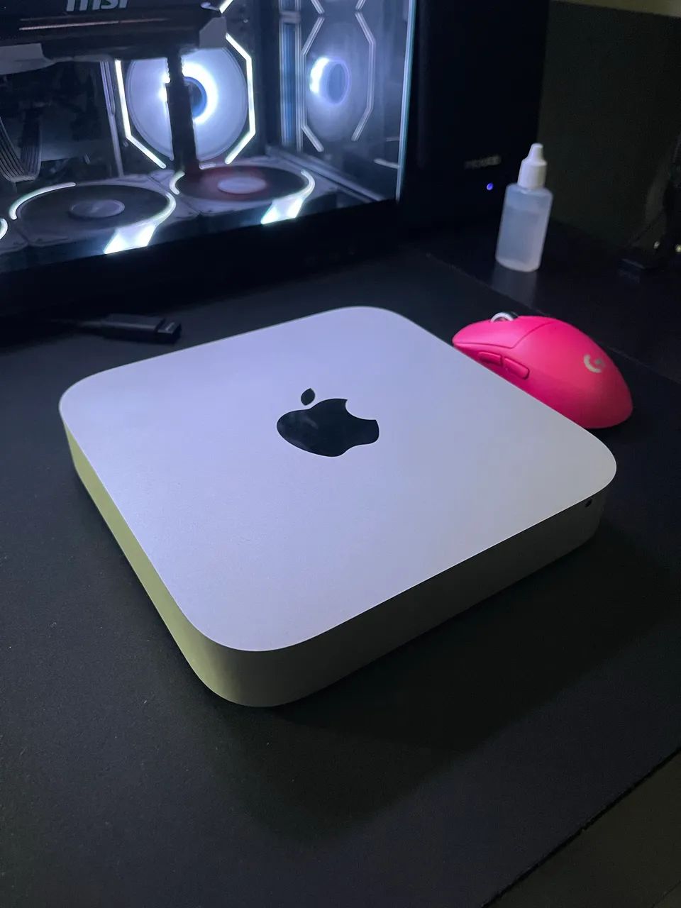 中古 Mac mini (2014) i5-1.4Ghz 4GB 500GB Mac Mini 2014 Intel i5 - Computadores e Desktops - Botafogo