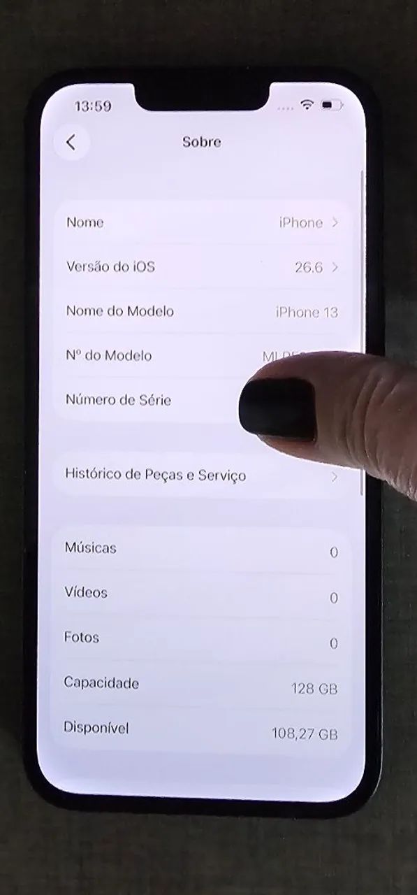 Iphone 13 impecavel, sem marcas - Foto 4