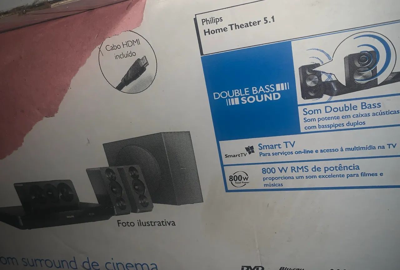 Home Theater Phillips - Foto 3