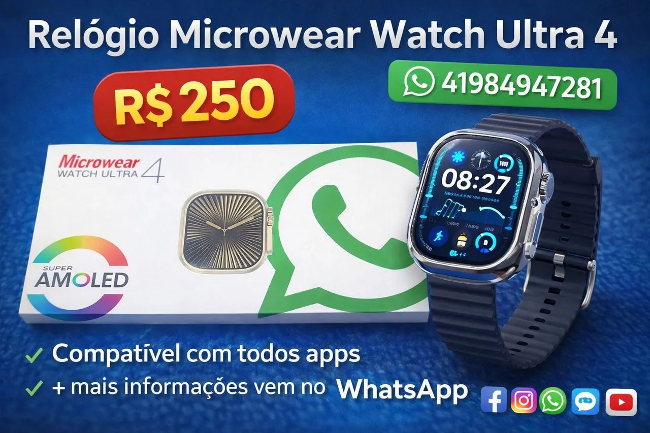 Relogio Watch Ultra 4 - Foto 2