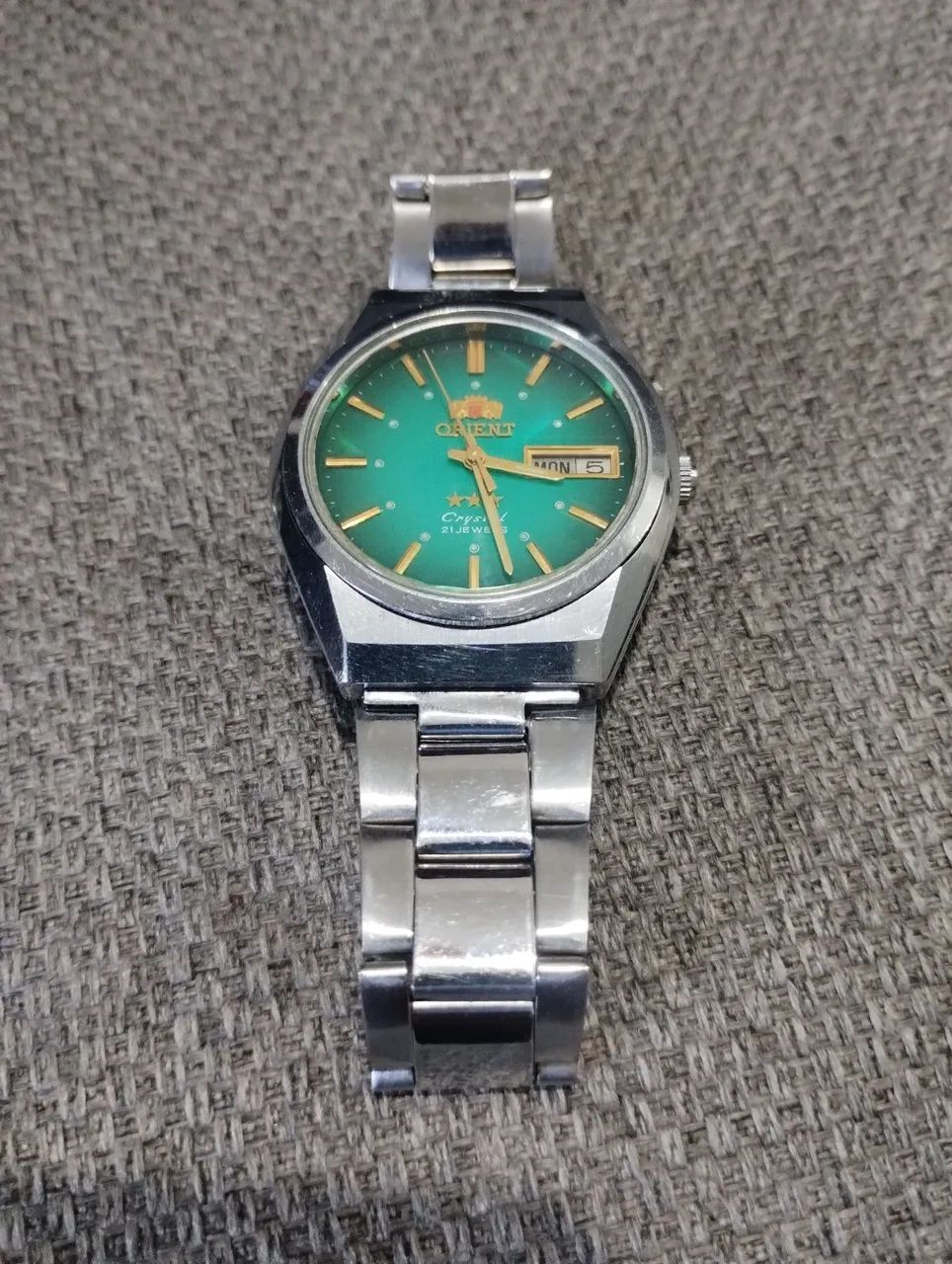 ORIENT três estrelas automático 1977 - Foto 2