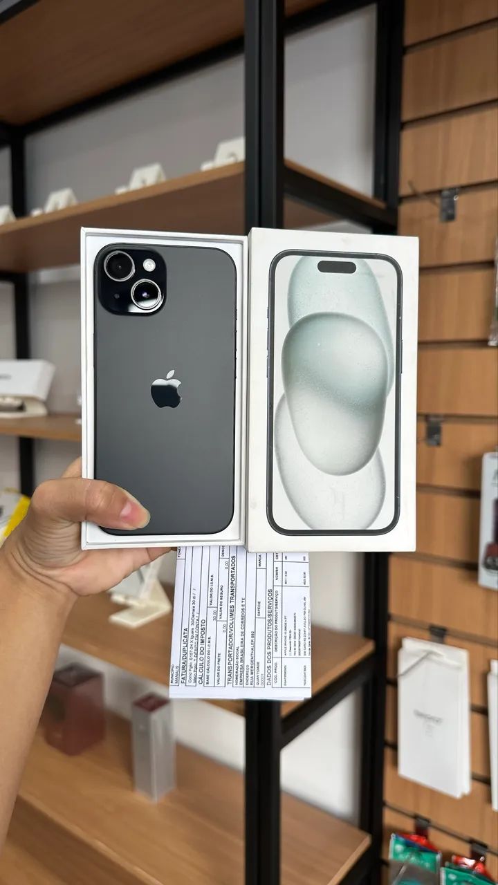 iPhone 15 256gb (Caixa e nota) - Foto 3