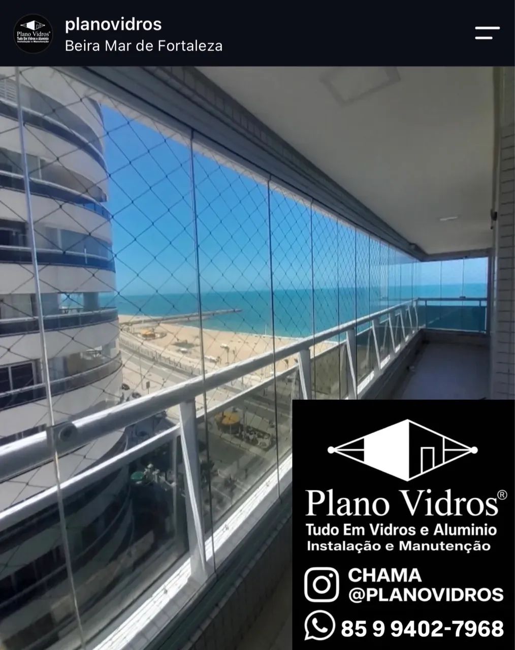 Cortinas de vidro.  - Foto 2