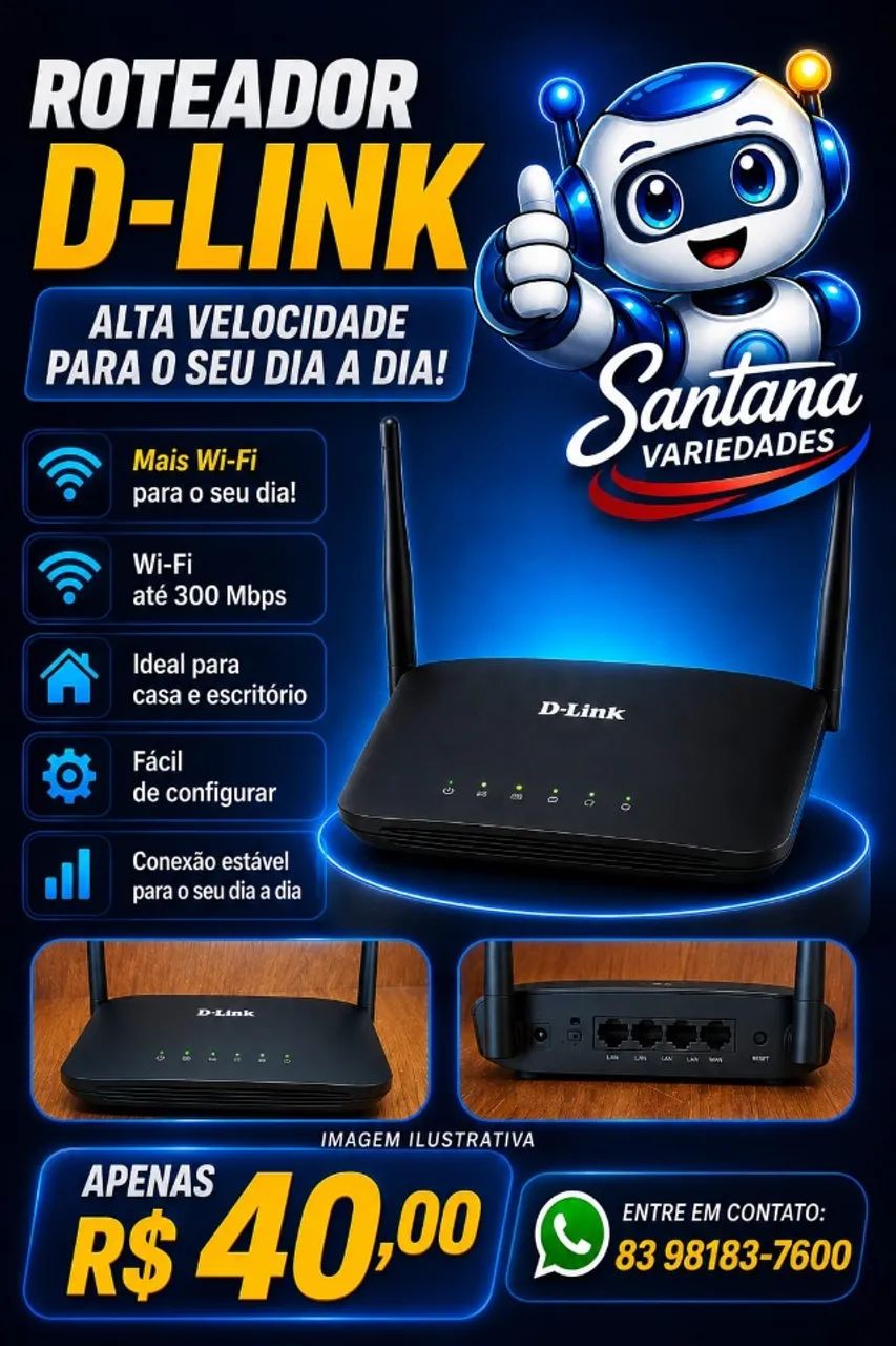 ROTEADOR D-LINK
