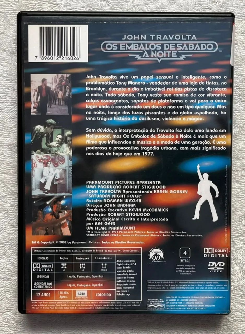 DVD - Os Embalos de sábado à noite  - Foto 3