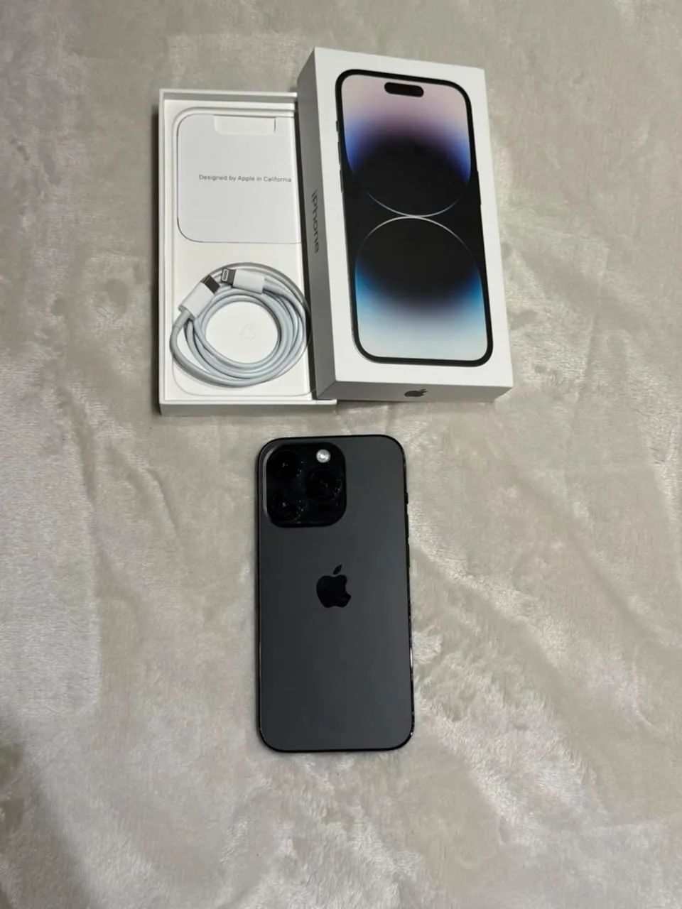 iPhone 14 Pro 1TB Preto-Espacial + Caixa e Cabo Original - Foto 5