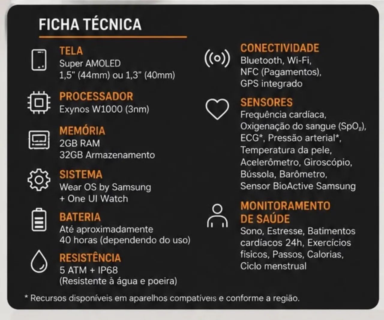 Galaxy Watch7 IMPERDÍVEL  - Foto 4