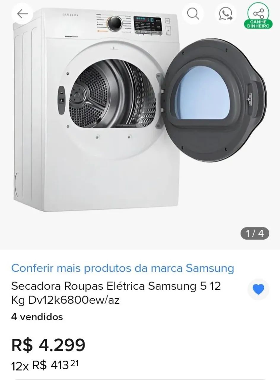 Secadora Electrolux. 