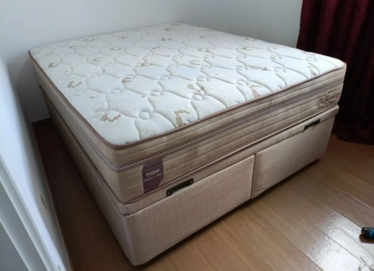 Cama box baú Queen size probel  - Foto 2
